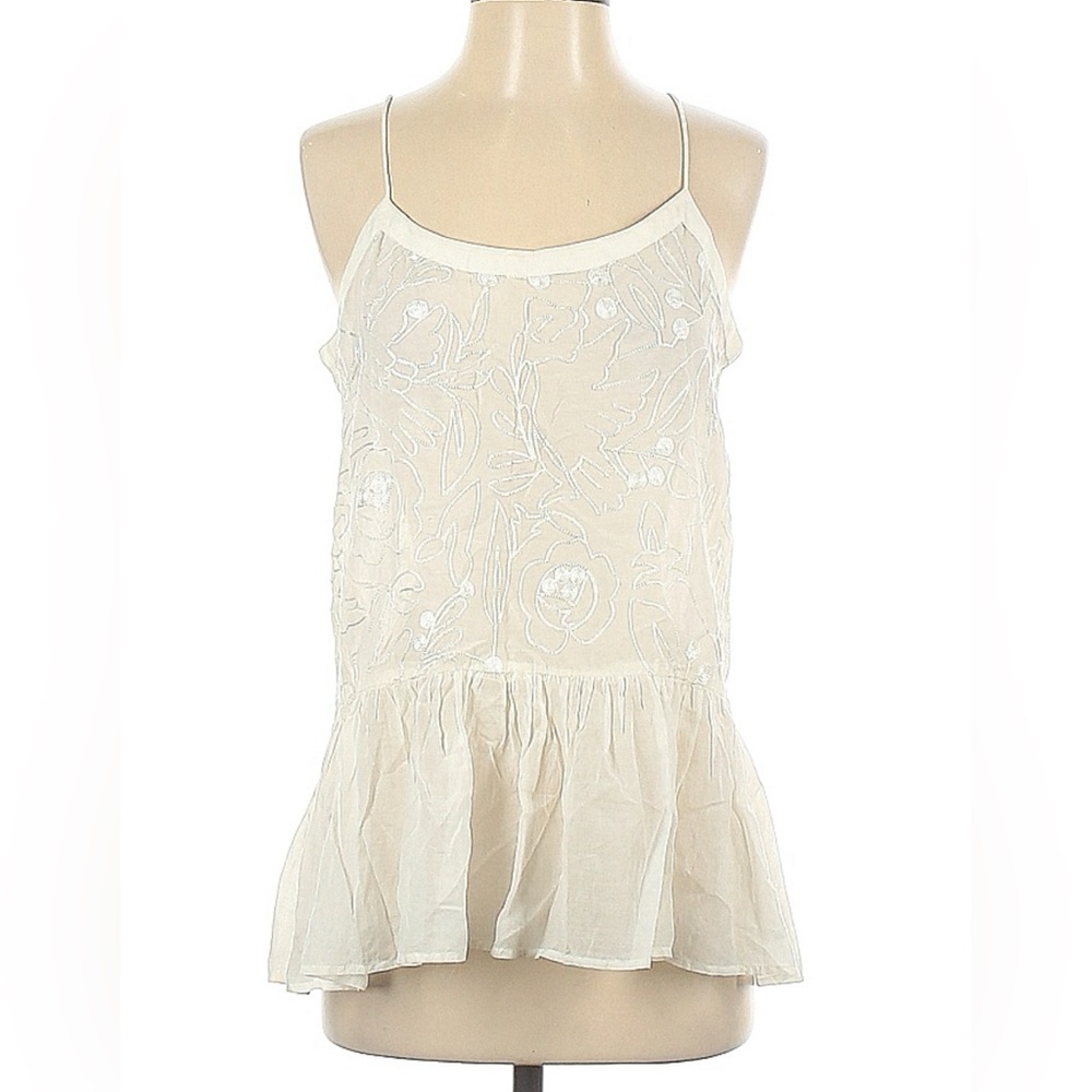 NWT Ann Tylor LOFT  lace sleeveless blouse